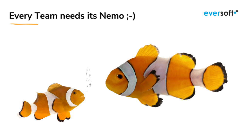 In Scrum eversy tea need its Nemo